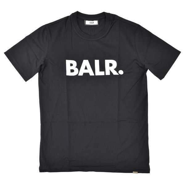 新品本物 未使用 BALR./ボーラー/BRAND STRAIGHT T-SHIRT 文字、ロゴ