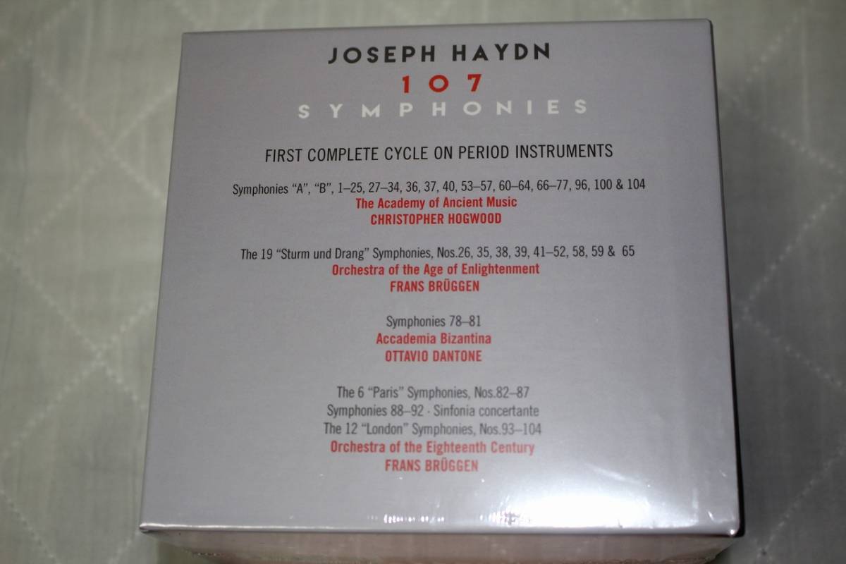ハイドン (Haydn) ① 古楽器による交響曲全集 ☆ Complete ハイドン (Haydn) ① 古楽器による交響曲全集 ☆ Complete