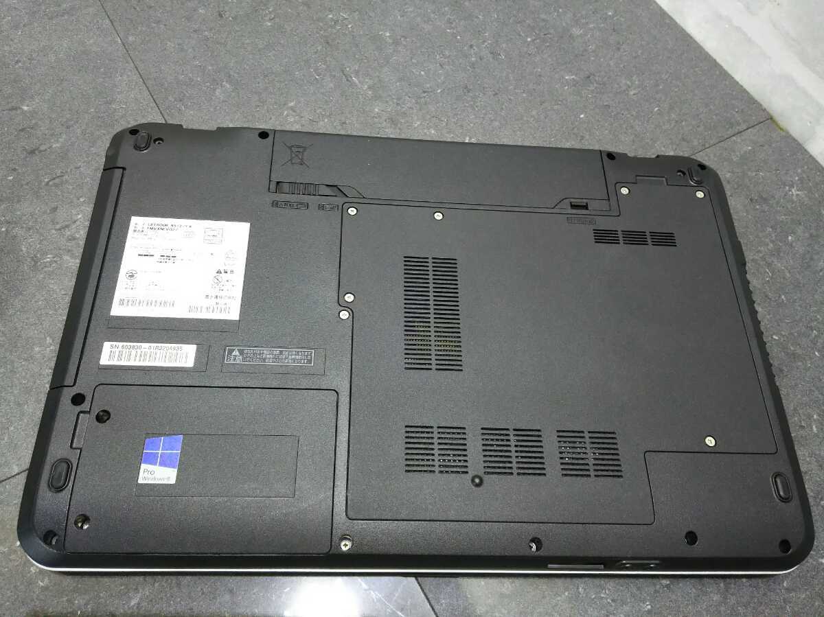 【中古動作品】管C17 FUJITSU LIFEBOOK A512/FX CPU Celeron B730 HDD320GB、メモリー2GB、バッテリー有り、クリーンインストール済み_画像9