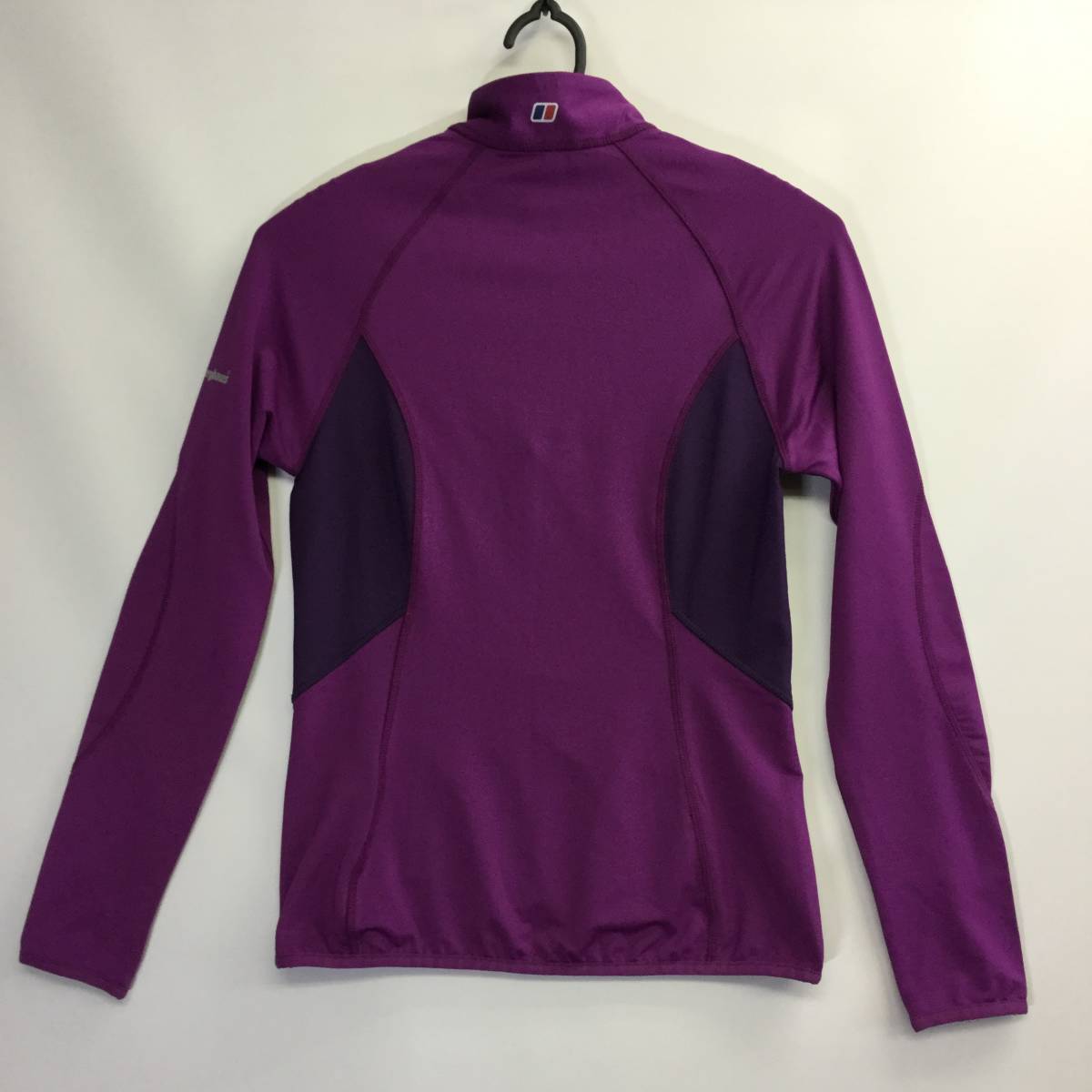 バーグハウス Berghaus W Trek Stretch Half Zip 長袖プルオーバーシャツ パープル レディース8サイズ_画像6