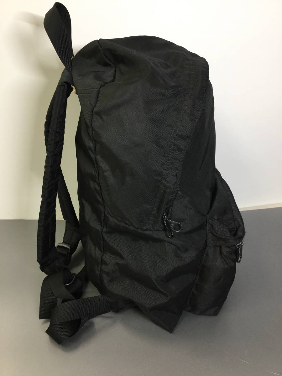  Herve Chapelier CHerv Chapelier black rucksack nylon 