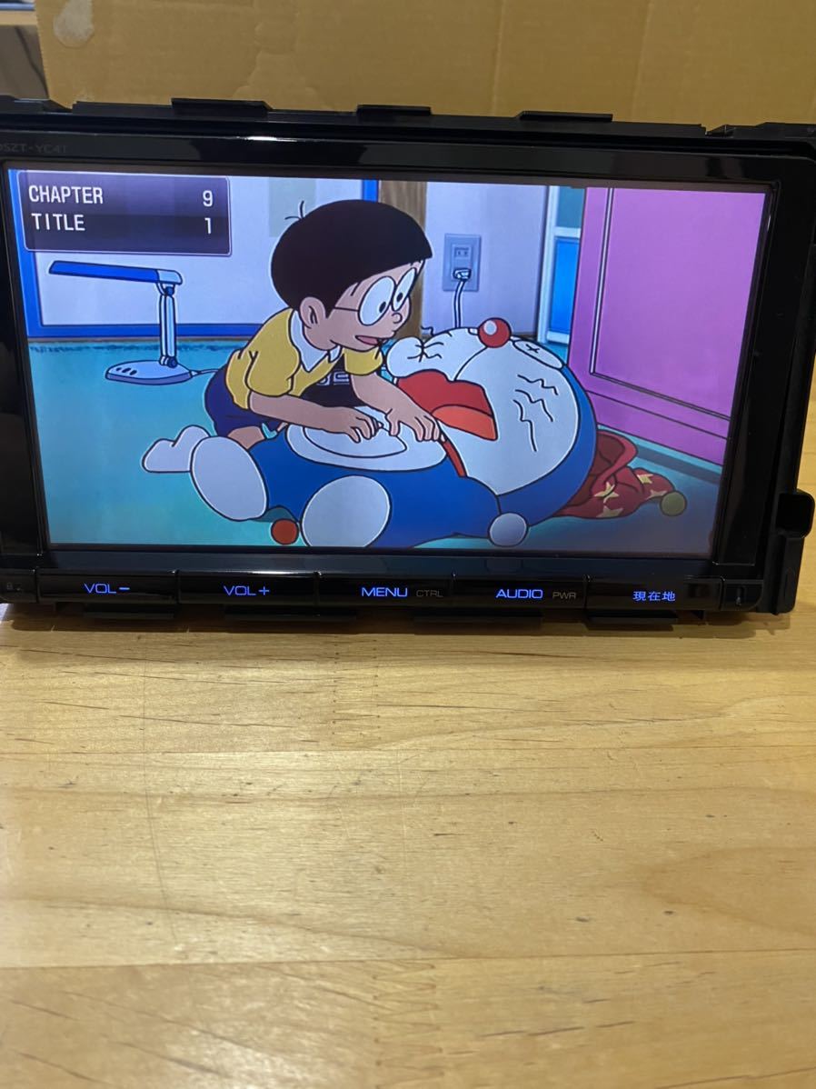 9インチ トヨタ純正SDナビ DSZT-YC4T メモリーナビ Bluetooth DVD再生