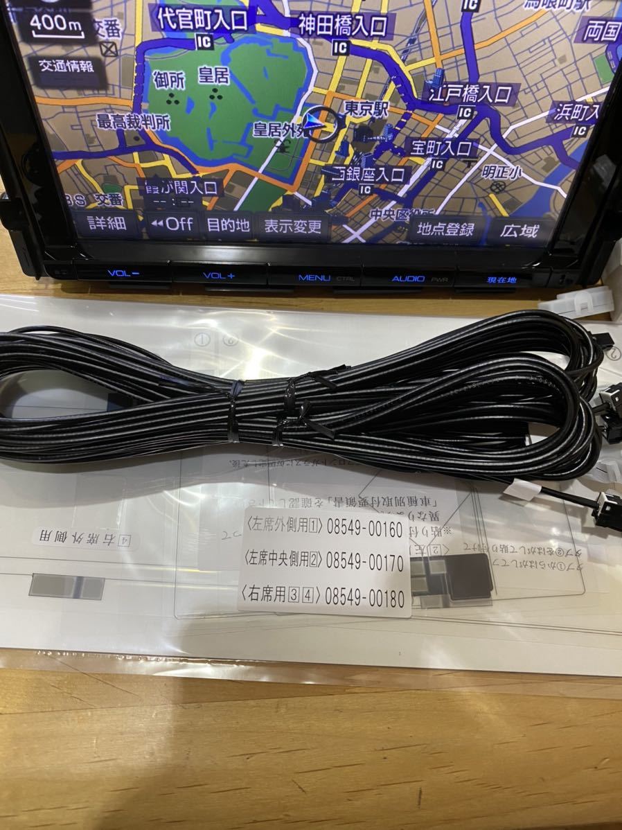 9インチ トヨタ純正SDナビ DSZT-YC4T メモリーナビ Bluetooth DVD再生