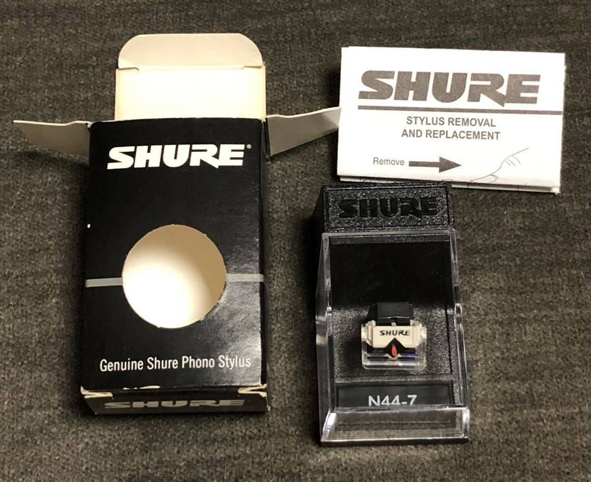 shure 交換レコード針　N44-7用