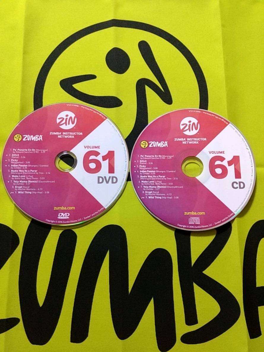 ZUMBA　ズンバ　ZIN61 ～ ZIN70　 CD ＆ DVD 20枚セット