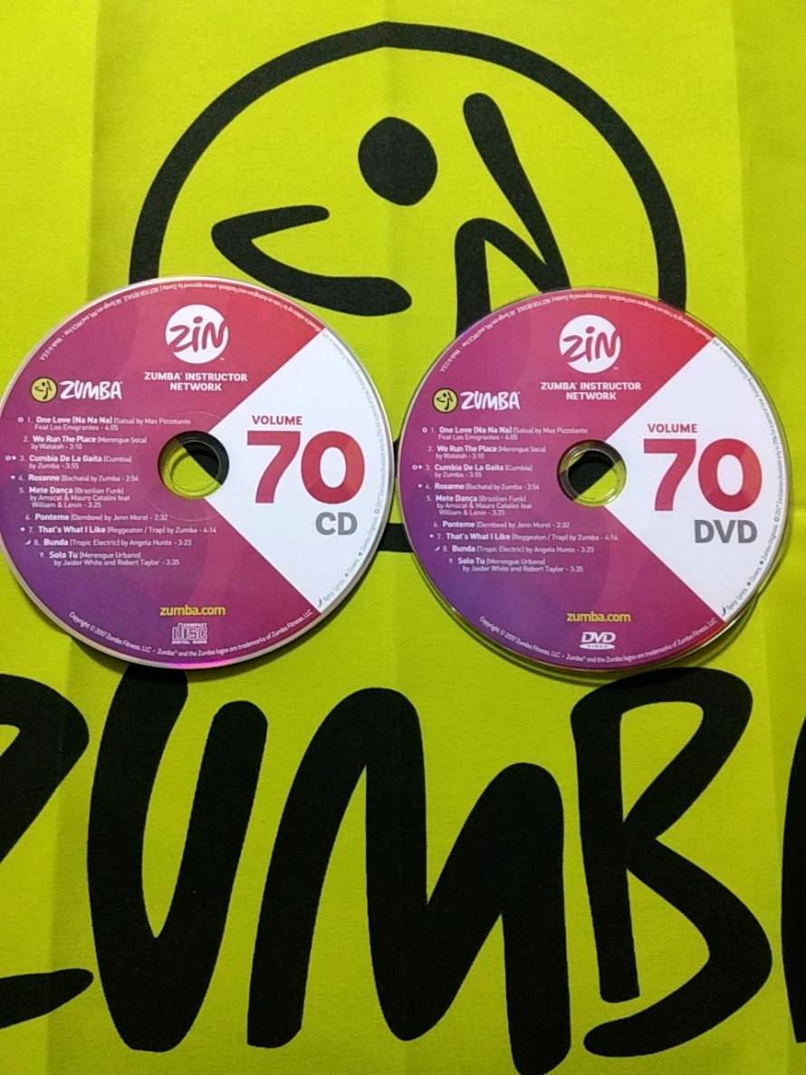 ZUMBA　ズンバ　ZIN61 ～ ZIN70　 CD ＆ DVD 20枚セット