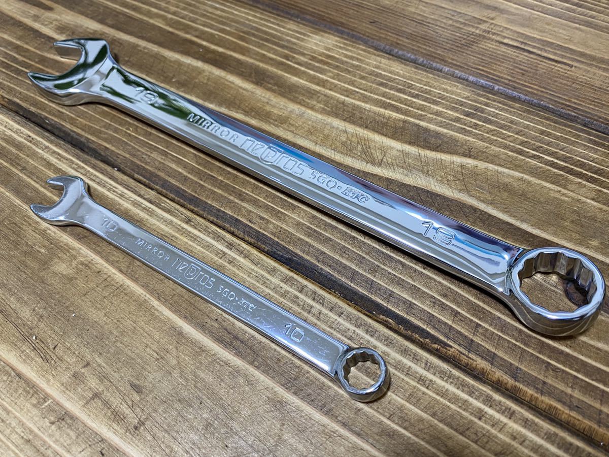 国内正規品 KTC ネプロス ミラータイプ コンビネーションレンチ 10mm