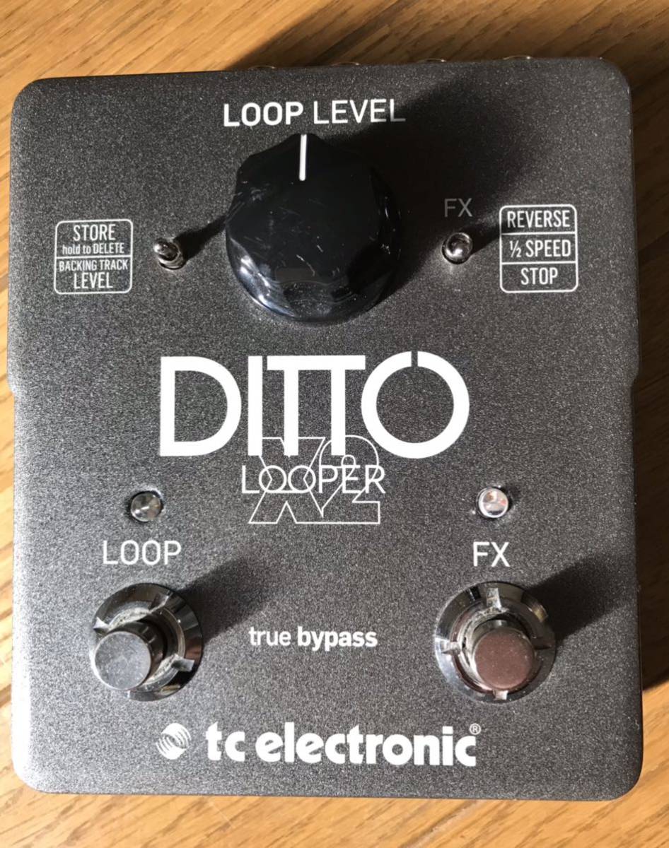 tc electronic 2ボタン ルーパー DITTO X2 LOOPER