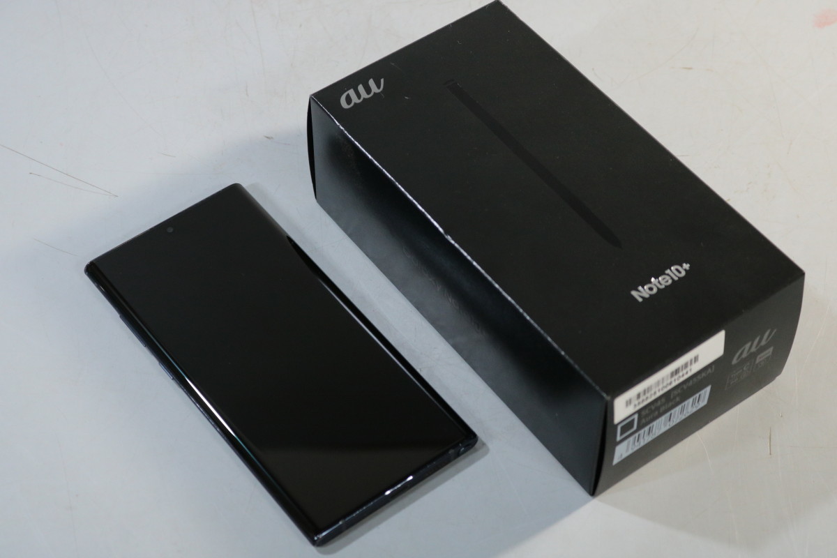 SIMロック解除済み】Android SCV45 Galaxy Note10+【au】判定