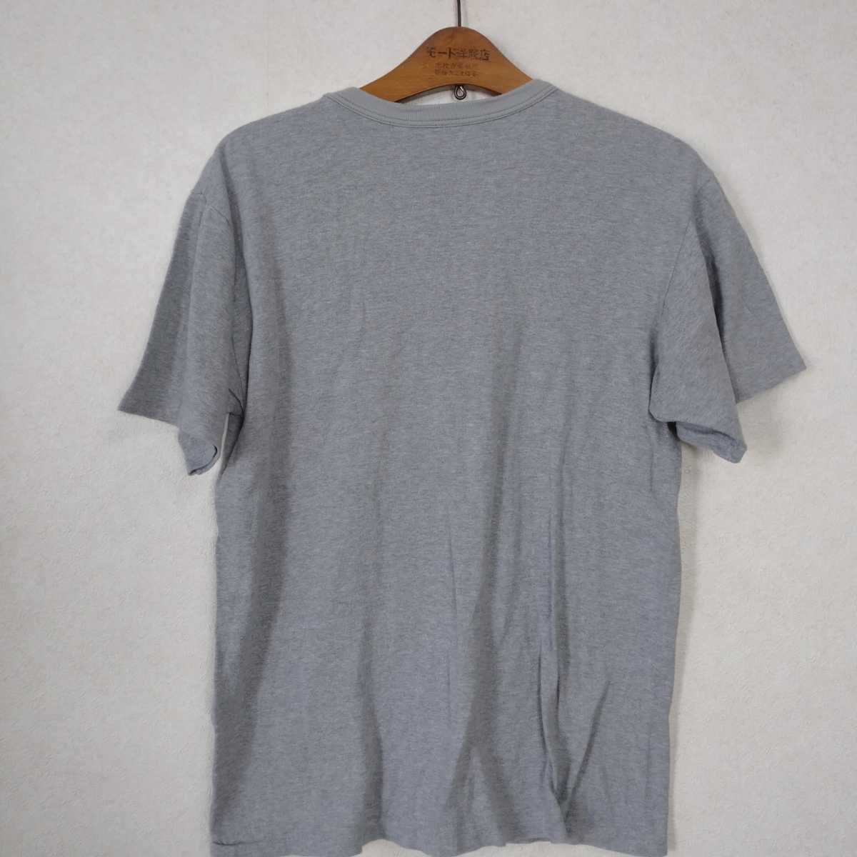日本製 ENTRY 綿100 Tシャツ グレー XL_画像5