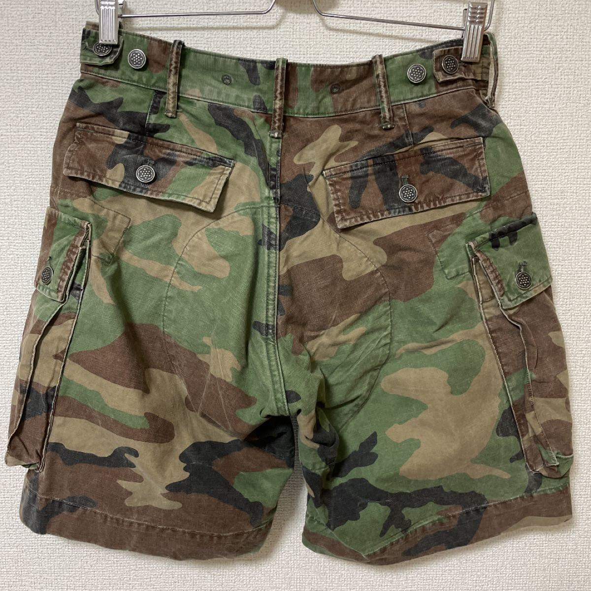 RRL ダブルアールエル 迷彩 ショーツ ハーフパンツ 総柄 Double RL