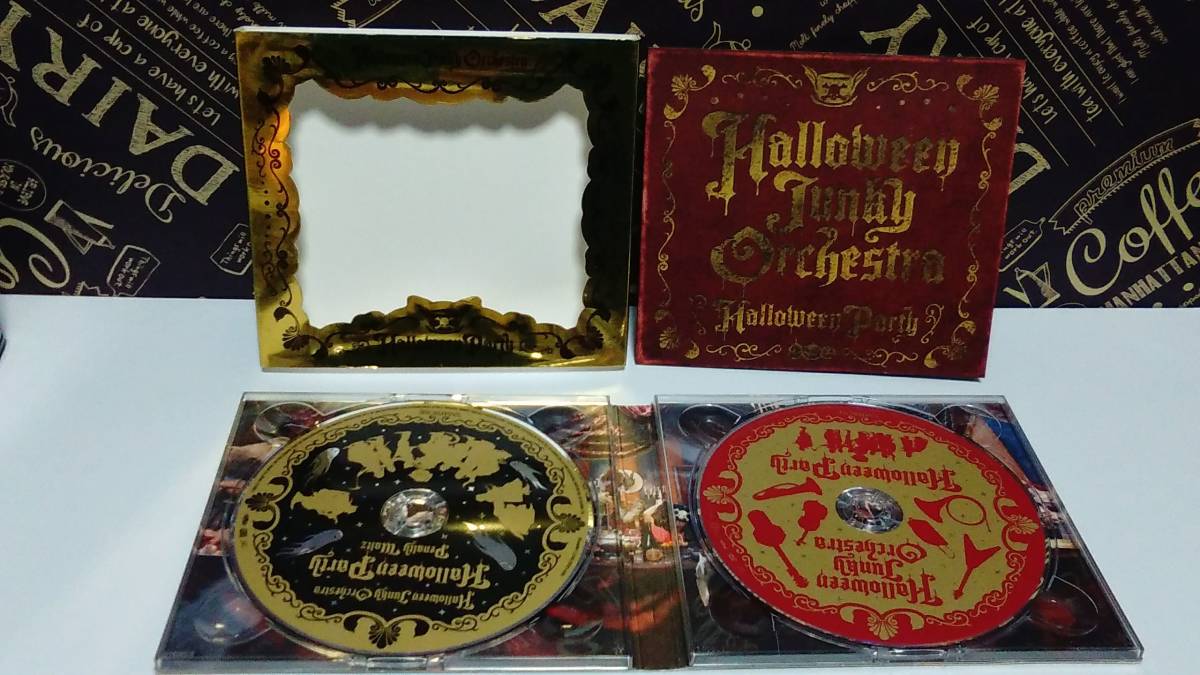 ▼ 即決 ▼ 【CD：邦楽】 HALLOWEEN JUNKY ORCHESTRA 「HALLOWEEN PARTY」 !! スリーブケース付 デジパック仕様 CD+DVD 2枚組の画像3