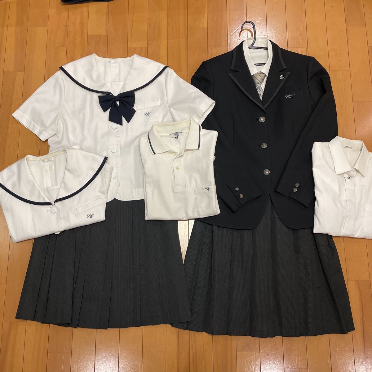 399 コスプレ衣装 愛知県私立享栄高校制服 校章付きブレザー ネクタイ