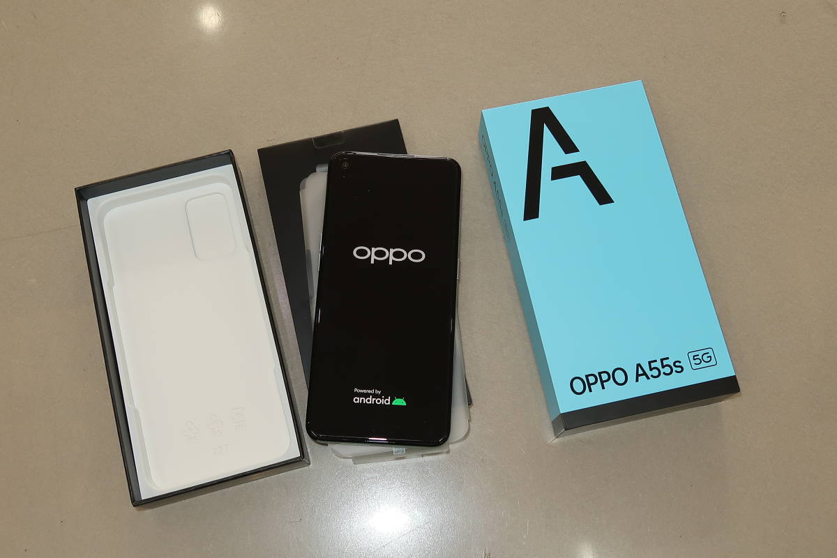 1円 SoftBank ソフトバンク スマートフォン OPPO A55s 5G A102OP SIM ...