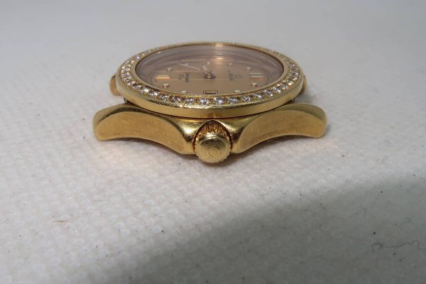 ◇◇OMEGA オメガ シーマスター ダイヤベゼル 金無垢 クォーツ