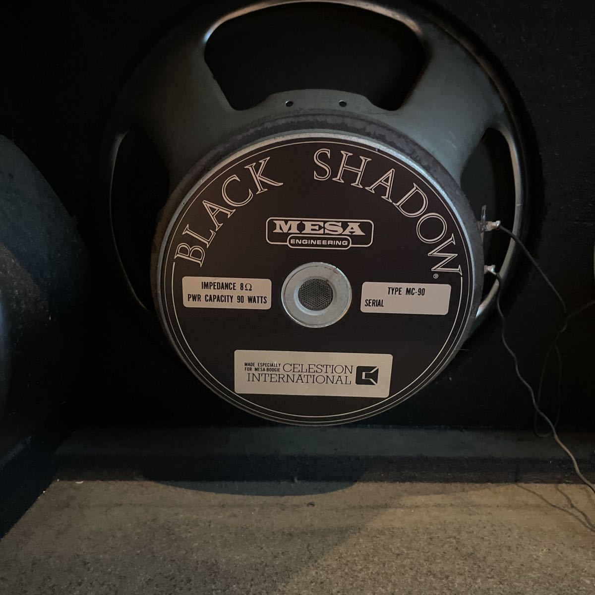 Mesa Boogieメサブギー スピーカーキャビネット 412 4×12 Black Shadow MC-90鉄網 - 4