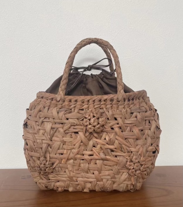 新品 長野産 3ミリ一番皮内布緑 沢皮 富士山編み 山葡萄