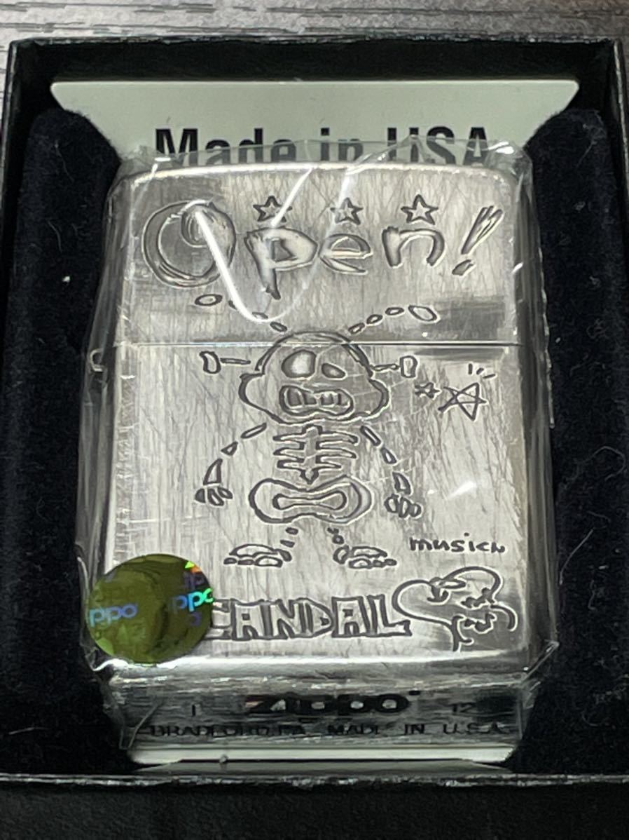 zippo SCANDAL MAMI Open 限定品 両面刻印 スキャンダル 2012年製
