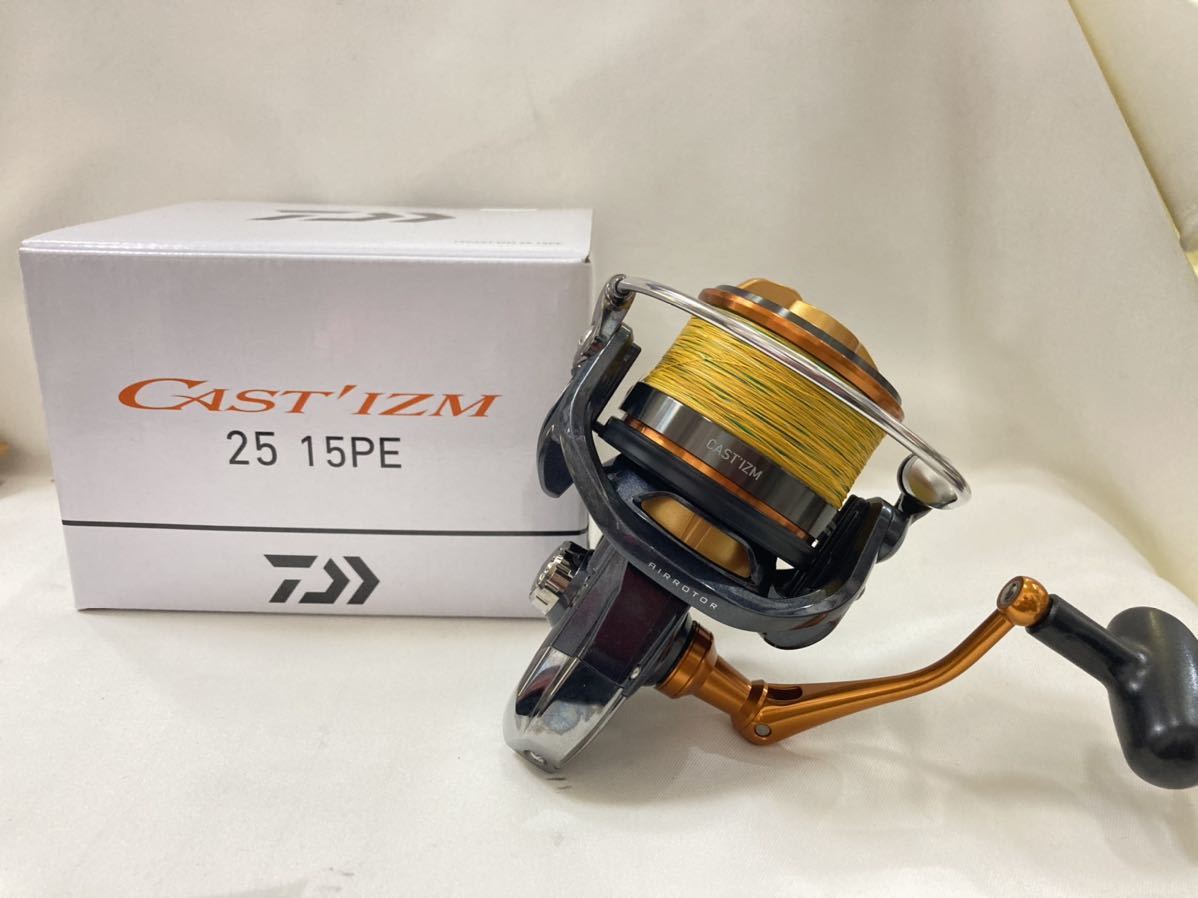 美品 ダイワ 19 キャスティズム 25 15PE スピニング リール 中古品 美品 ダイワ 19 キャスティズム 25 15PE スピニング リール 中古品