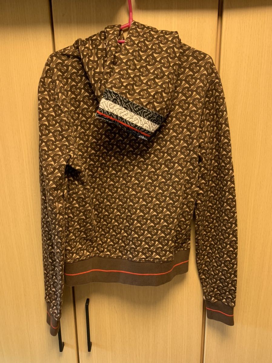 正規 20SS BURBERRY バーバリー TBロゴ パーカー-