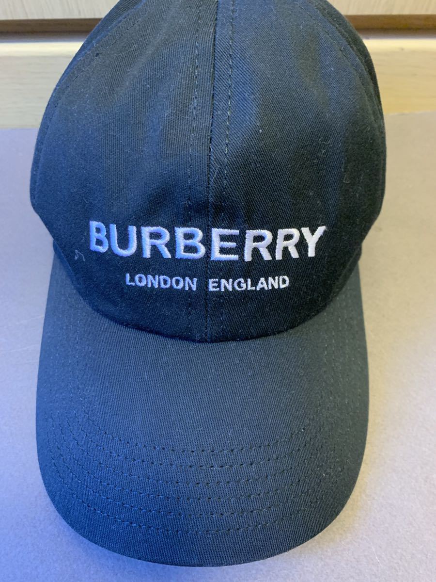  стандартный 19SS BURBERRY LONDON ENGLAND Burberry London Англия Riccardo Tisci хлопок Logo колпак чёрный S ITFACPRO 15CHI