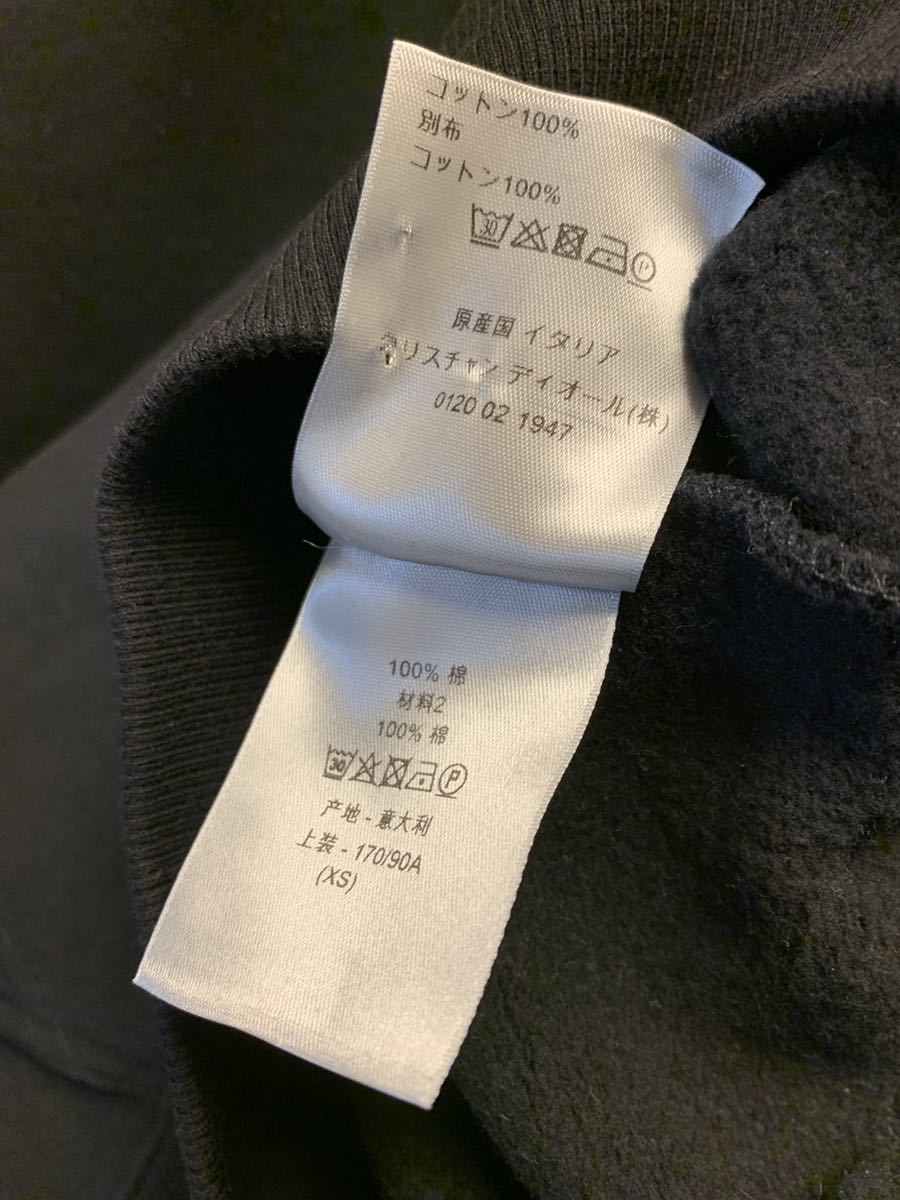 正規 美品 19AW DIOR ディオール KIM JONES キムジョーンズ CD ロゴ