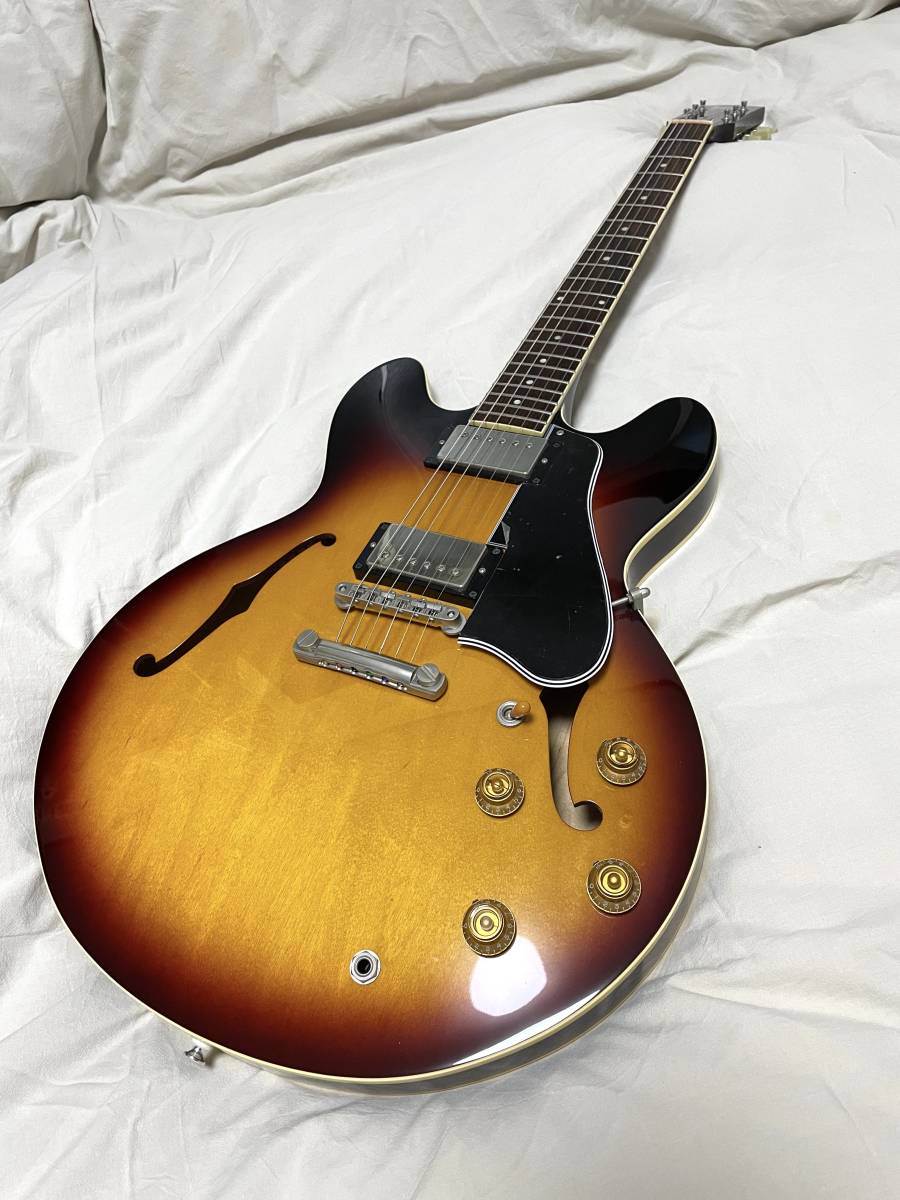 Yahoo!オークション - Archtop Tribute AT135STP ES-335 セミアコ Yahoo!オークション - Archtop Tribute AT135STP ES-335 セミアコ