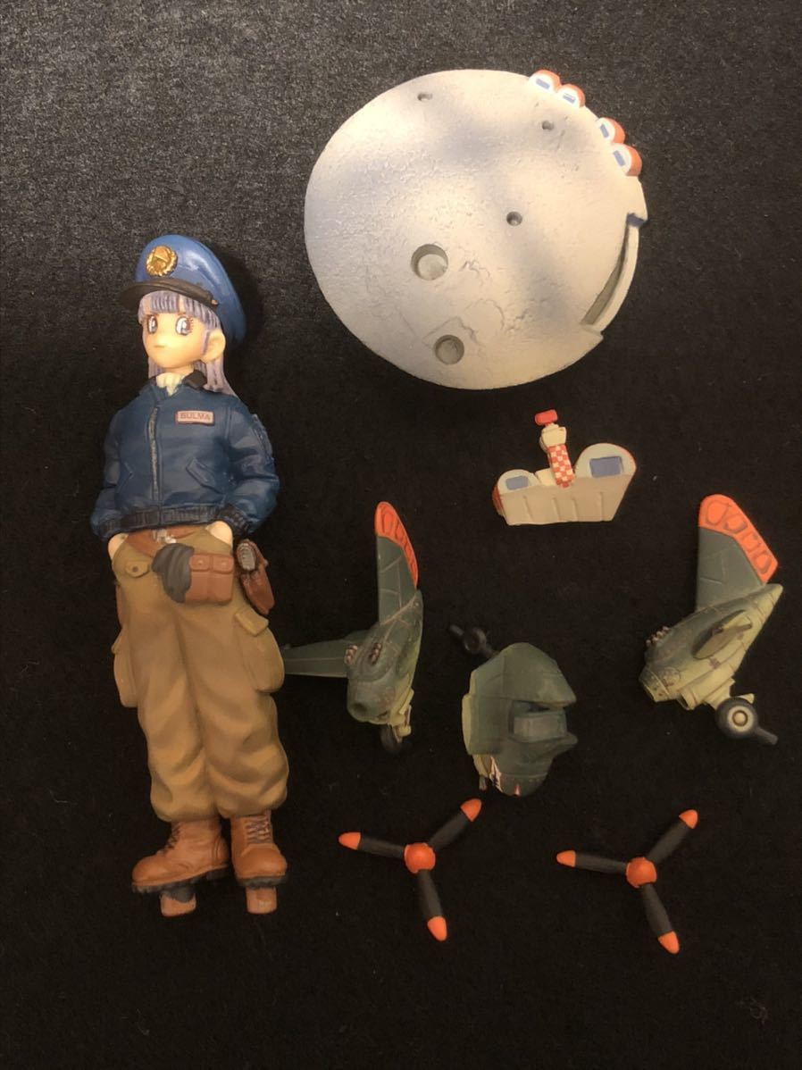 ドラゴンボール カプセル ボーナスパーツ ブルマ&戦闘機 クロニクル編