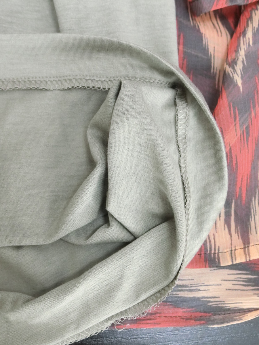  прекрасный товар MAYSON GREY искусственный шелк общий рисунок шифон палантин Layered безрукавка cut and sewn 2 серый ju сделано в Японии женский XT1908-114