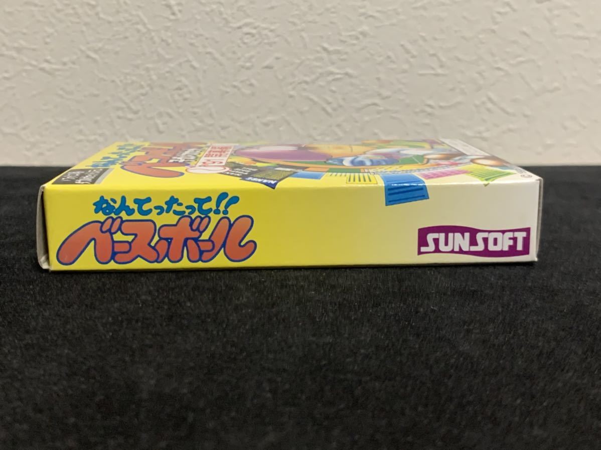 ファミコンソフト サン電子 なんてったってベースボール 91開幕編 子