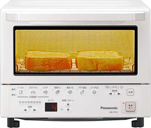 パナソニック コンパクトオーブン トースト焼き加減自動調整 8段階温度調節(中古品)