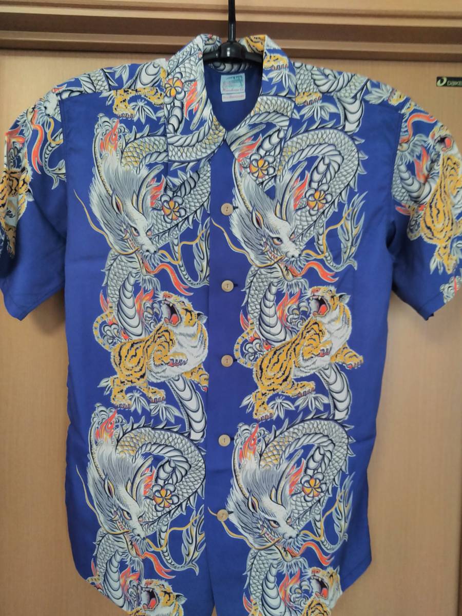 未使用品 WAREHOUSE ウェアハウス ALOHA SHIRTS size M サンサーフ SUN SURF_画像1