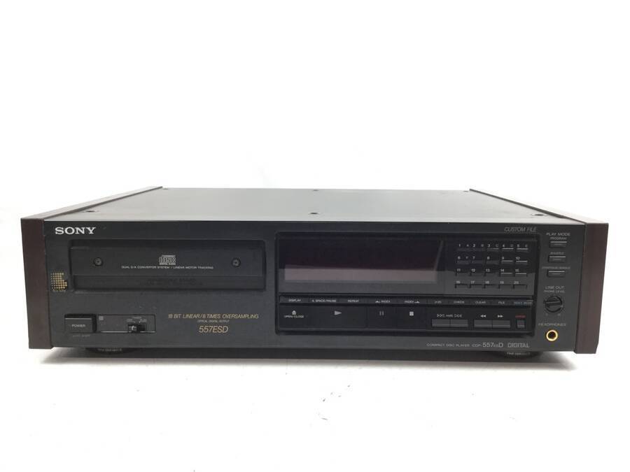 SONY ソニー CDP-557ESD CDプレーヤー◆現状品_画像1