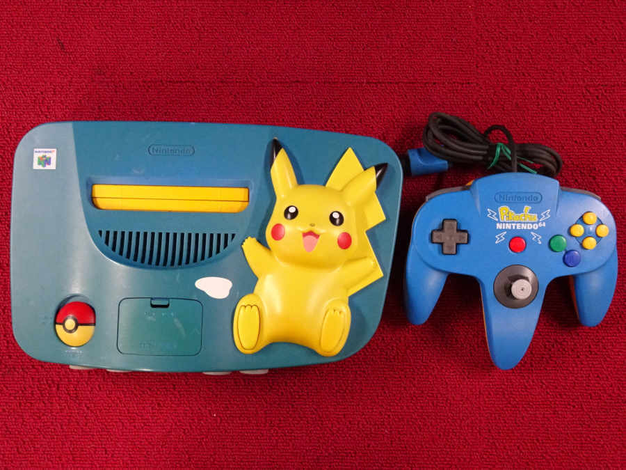 激安先着 NINTENDO 64 n64ピカチュウ版本体 メモリー拡張パック