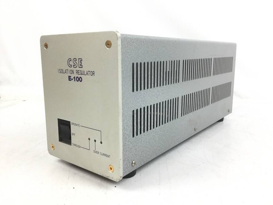 CSE E-100 アイソレーション レギュレーター クリーン電源◆現状品_画像1