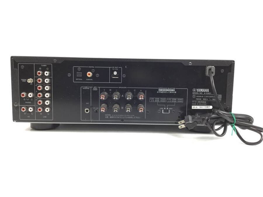 ジャンク】プリメインアンプ YAMAHA ヤマハ A-S301 - net2phone.com.br ジャンク】プリメインアンプ YAMAHA ヤマハ A-S301 - net2phone.com.br