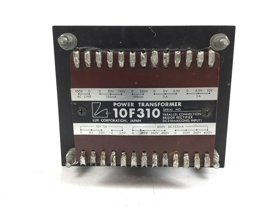 Yahoo!オークション - LUX 10F310 電源トランス ジャンク品 Yahoo!オークション - LUX 10F310 電源トランス ジャンク品