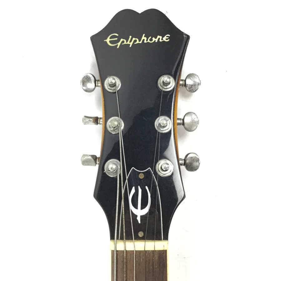 Epiphone CASINO S エピフォン フルアコギター シリアルNo.5093054 サンバースト系 ハードケース付き★ジャンク品_画像5