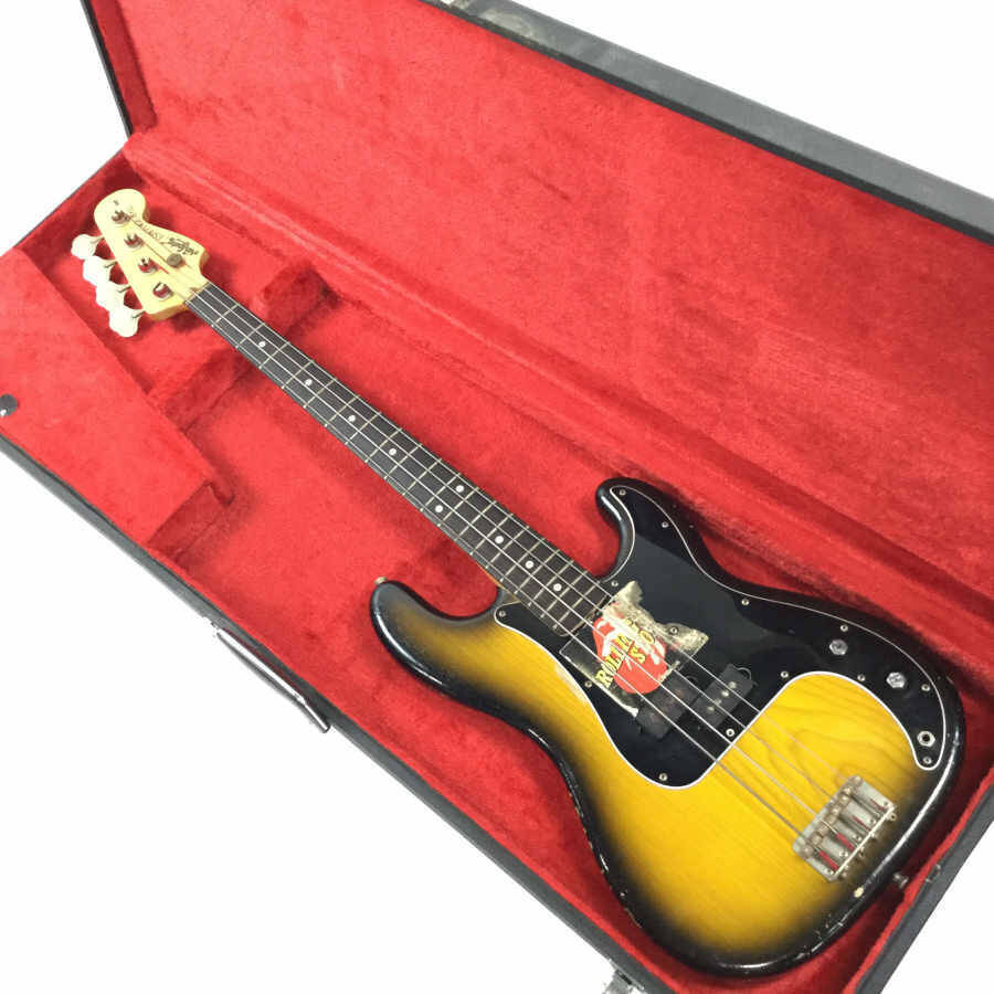 Navigator Navigator ESPIONAGE BASS electric bass black / yellow color series hard case attaching * present condition goods 