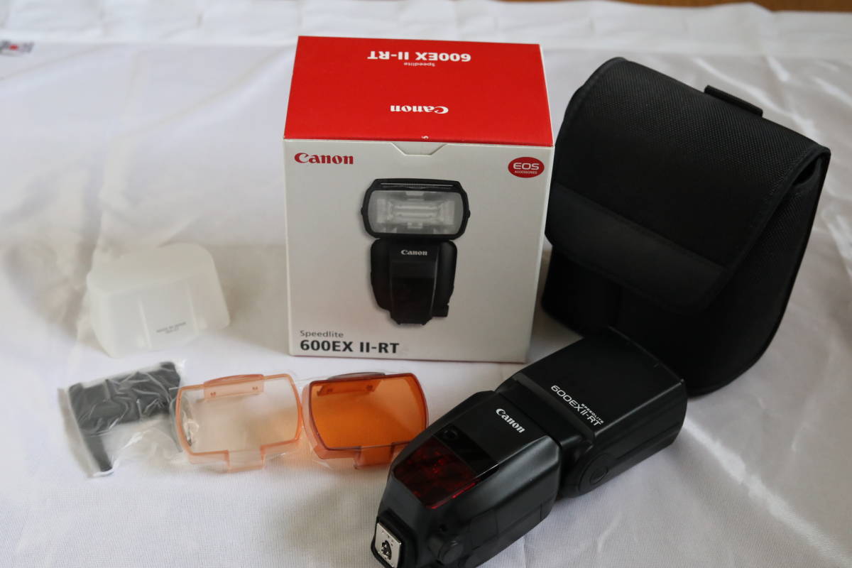 ほぼ未使用】Canon Speedlite 600EX II-RT 付属品完備 キャノン