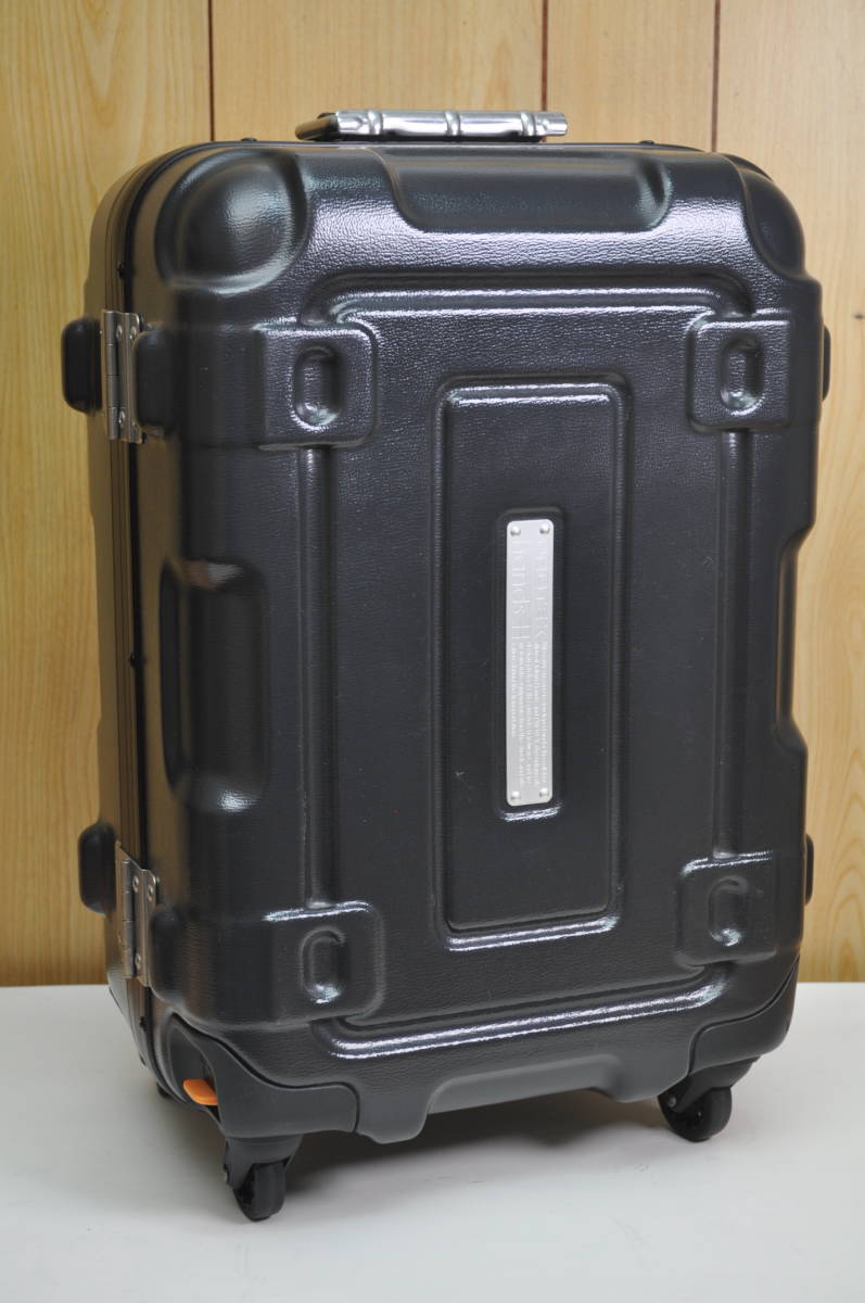 貴重！ プロテックス ｘ 東急ハンズ コラボスーツケース PROTEX x hands+ TFK001 ブラック ハードキャリングケース 軽量 堅牢 