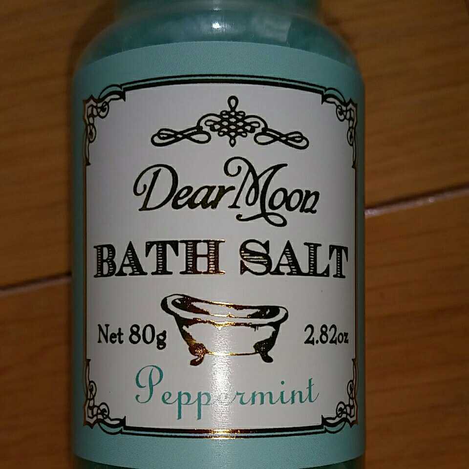 5個セット　バスソルト　入浴剤　ペパーミントの香り　セイヨウハッカ葉エキス配合(保湿成分)　_画像3