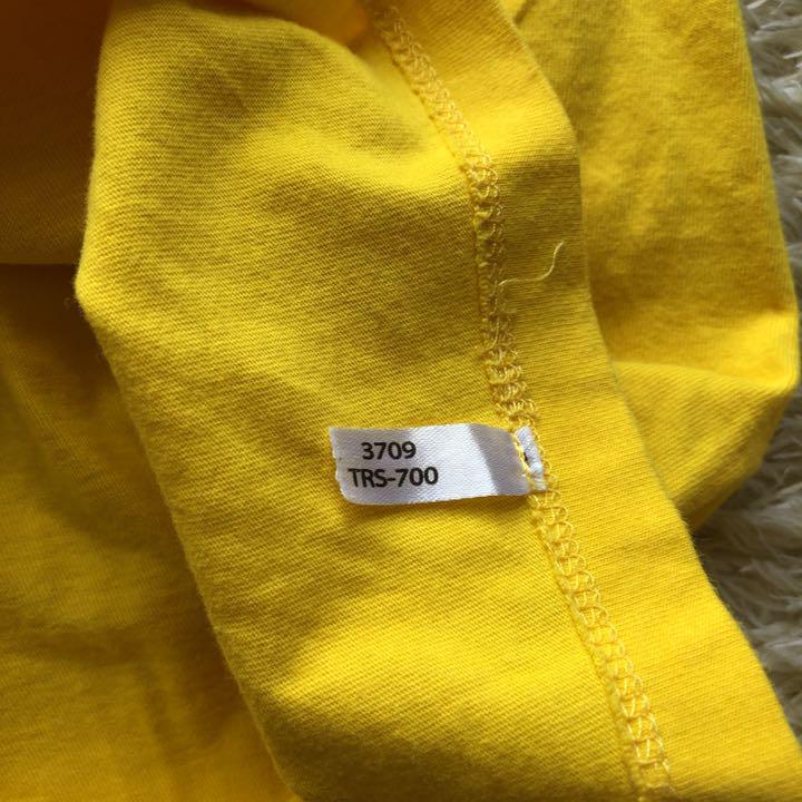 激レア IKEA イケア ロゴ ビッグシルエット 半袖Tシャツ 黄色 イエロー ビッグサイズ_画像7