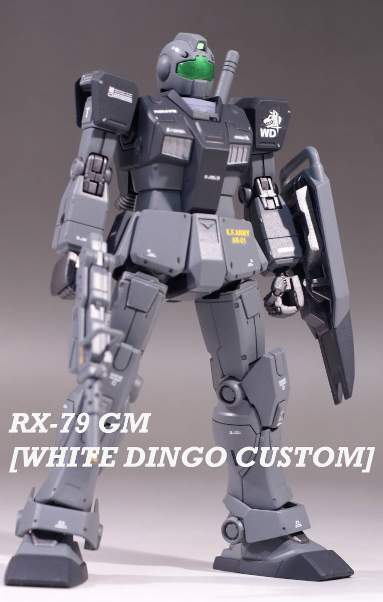 Yahoo!オークション - HG 1/144 ジム ホワイトディンゴ隊仕様 Yahoo!オークション - HG 1/144 ジム ホワイトディンゴ隊仕様