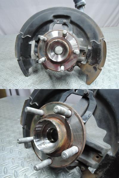 * CBA-MB4204S Volvo C30 front left hub Knuckle arm 4N51-2C447 / 3M51-3K171 ( inspection : bearing passenger's seat side suspension V-4039