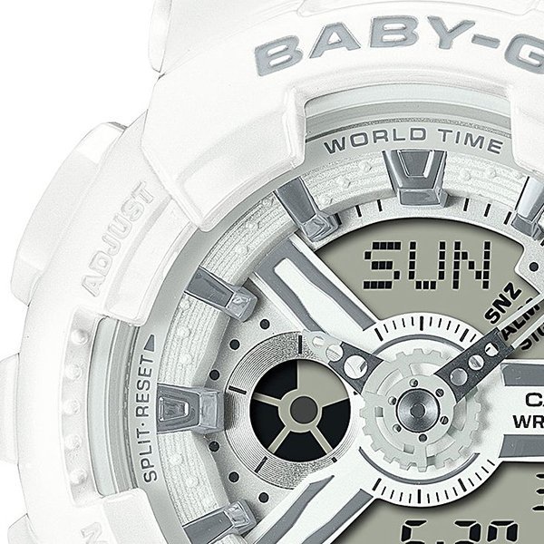 珍しい BABY-G レディース ホワイト 腕時計 新品未使用 asakusa.sub.jp