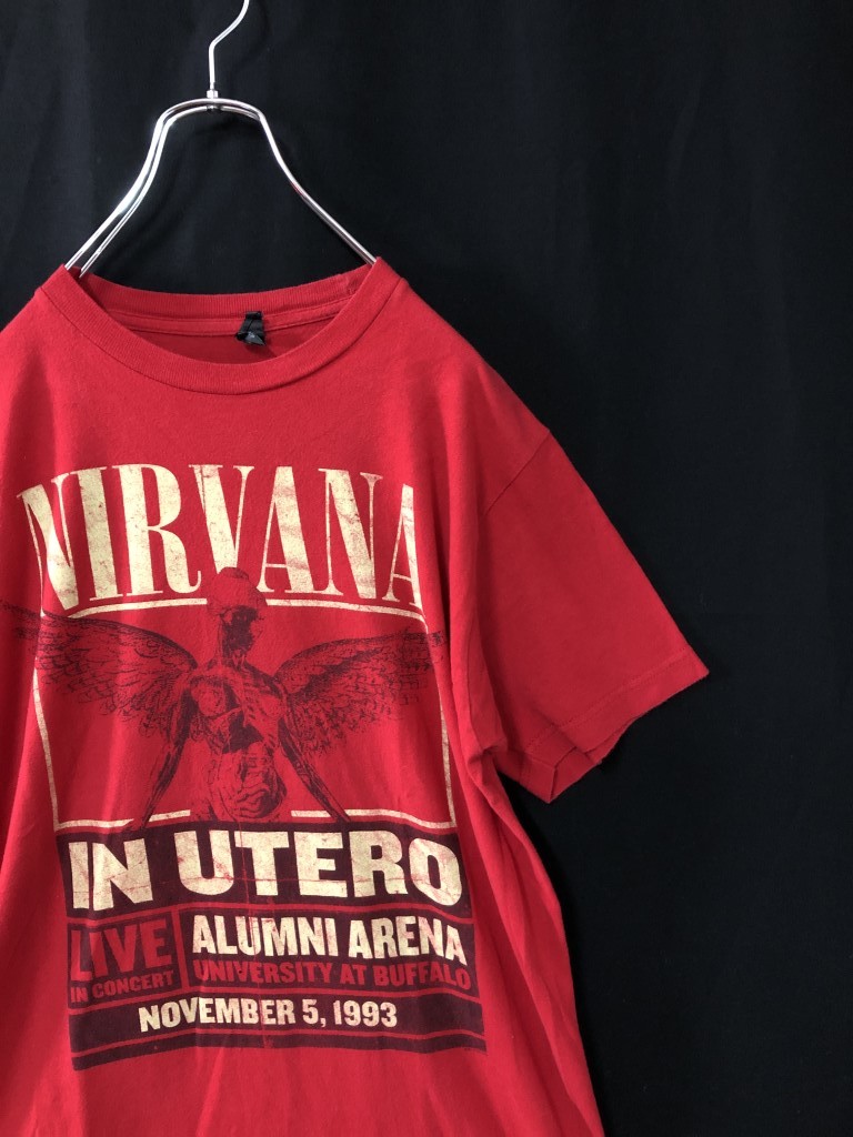 買取り実績 ニルヴァーナ UTERO IN 90s◇ヴィンテージ◇NIRVANA T