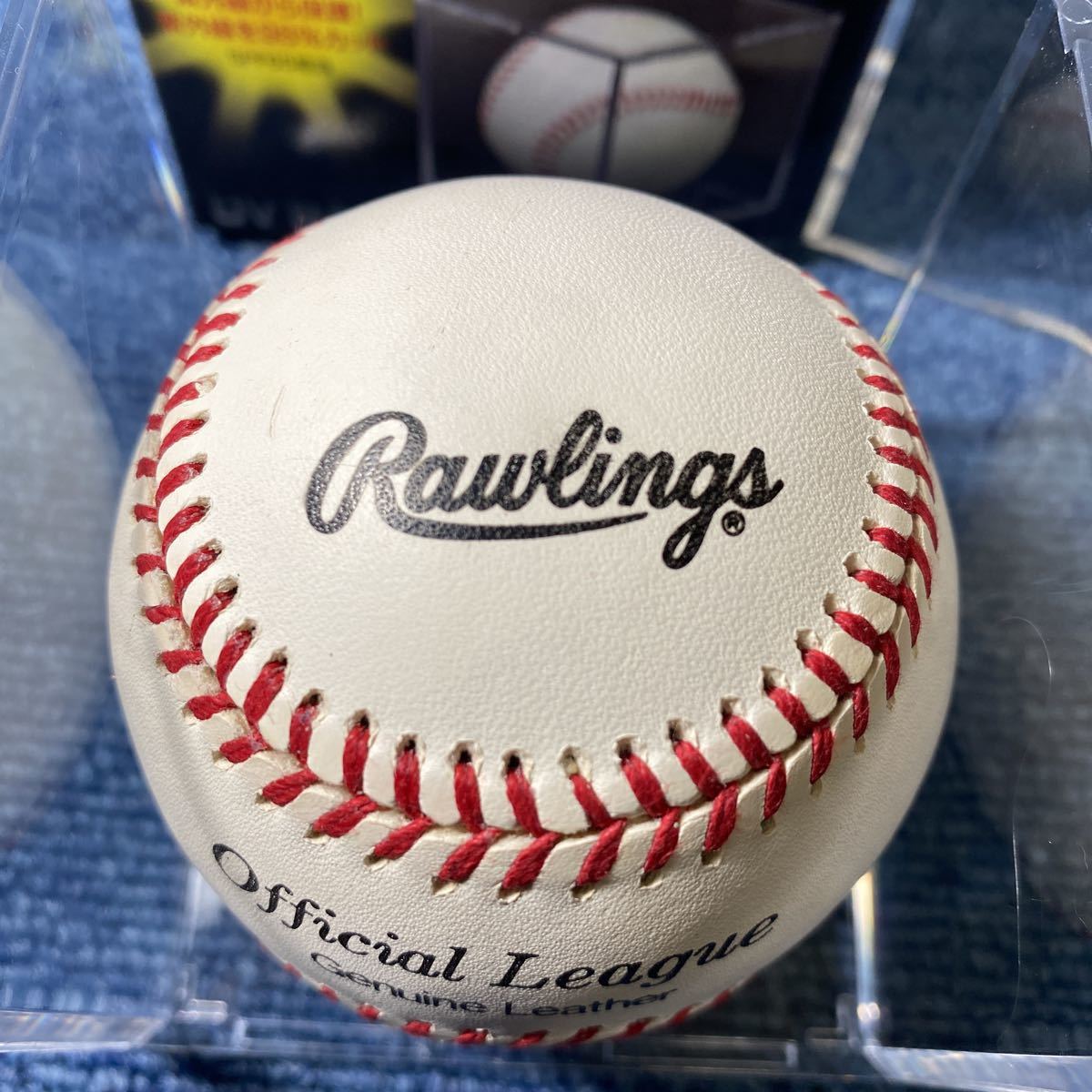 ラウル.モンデシー　Raul mondesi 94年　直筆サインボール　MLB ドジャース　Rawlings ローリングス official league ultraPro ケース入り_画像5