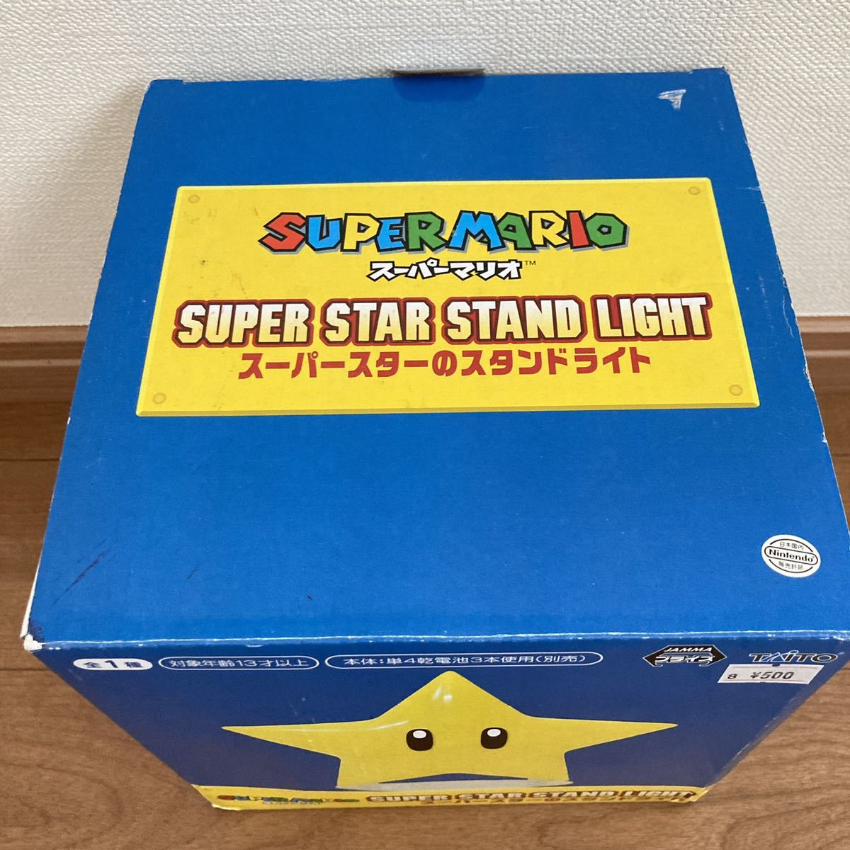  super Mario super Star. подставка свет тип аккумулятора taito приз не использовался товар самый жребий 