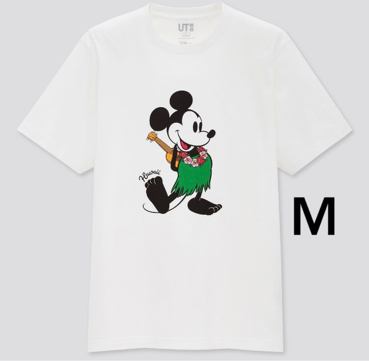 Paypayフリマ ユニクロ ディズニー Tシャツ ミッキーマウス ハワイ メンズ M